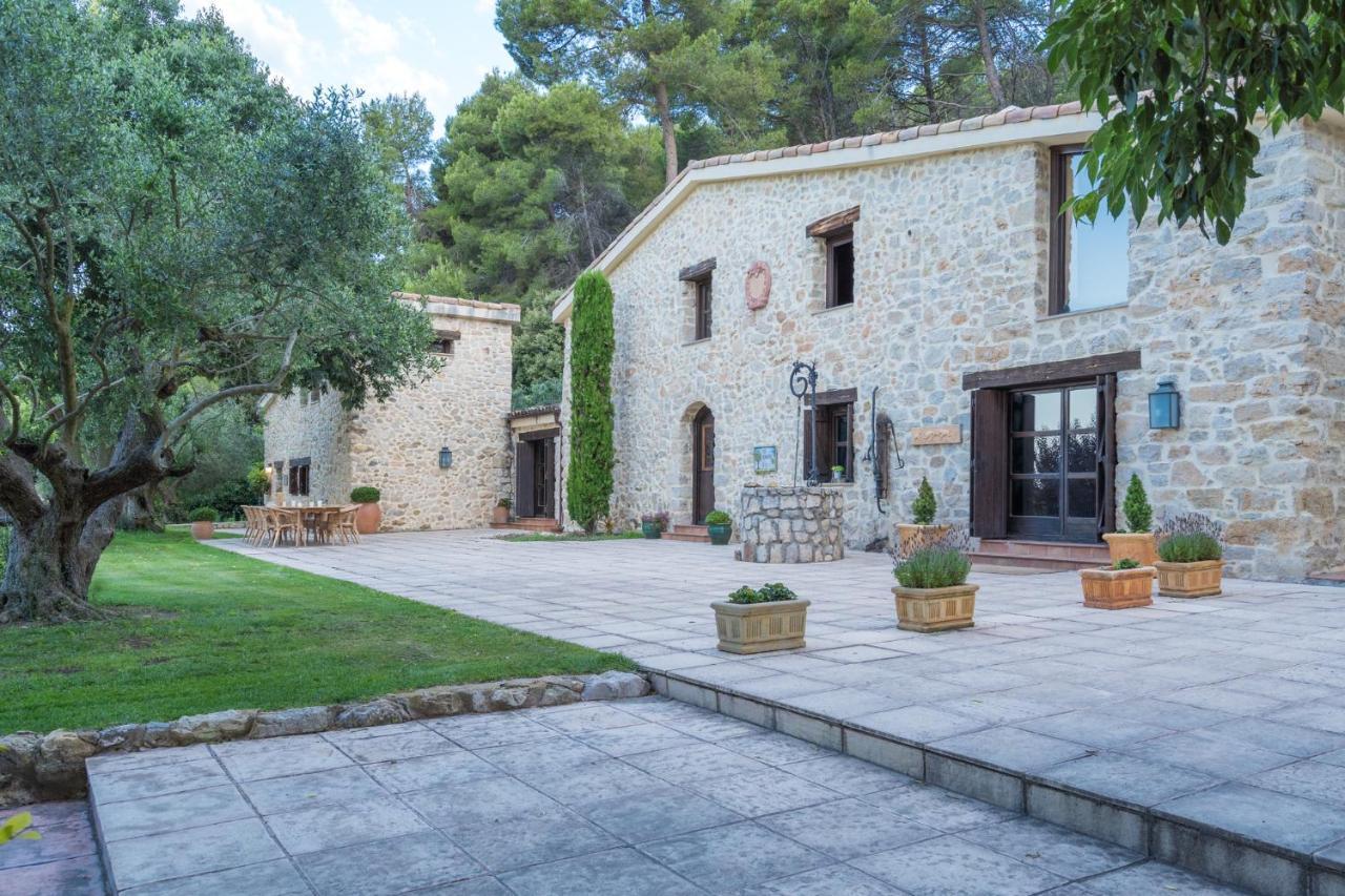 Masia Ventanell Luxury Villa Near Barcelona La Llacuna المظهر الخارجي الصورة