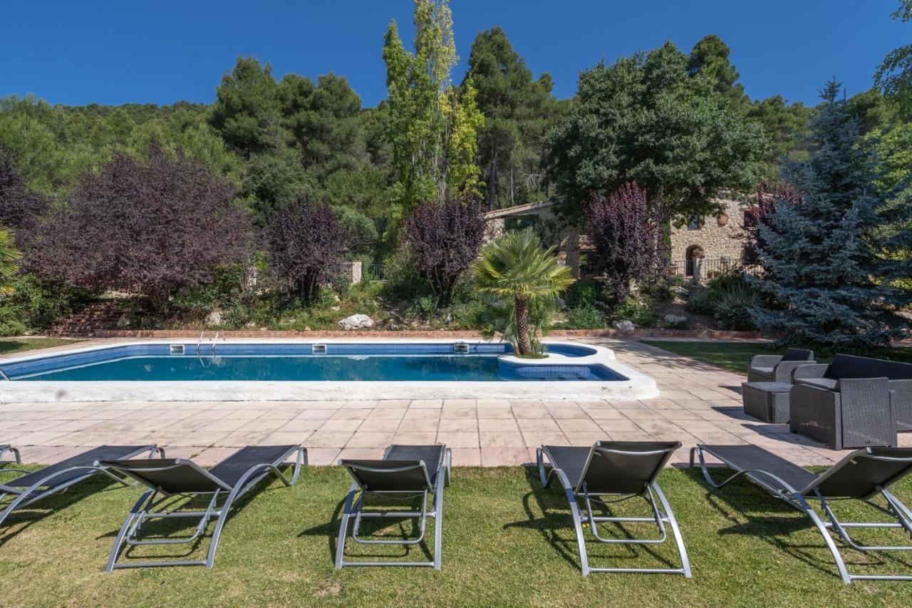 Masia Ventanell Luxury Villa Near Barcelona La Llacuna المظهر الخارجي الصورة