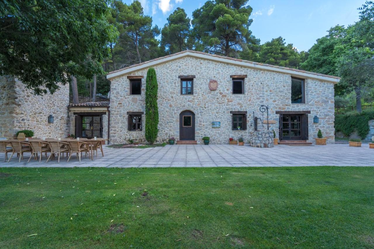 Masia Ventanell Luxury Villa Near Barcelona La Llacuna المظهر الخارجي الصورة